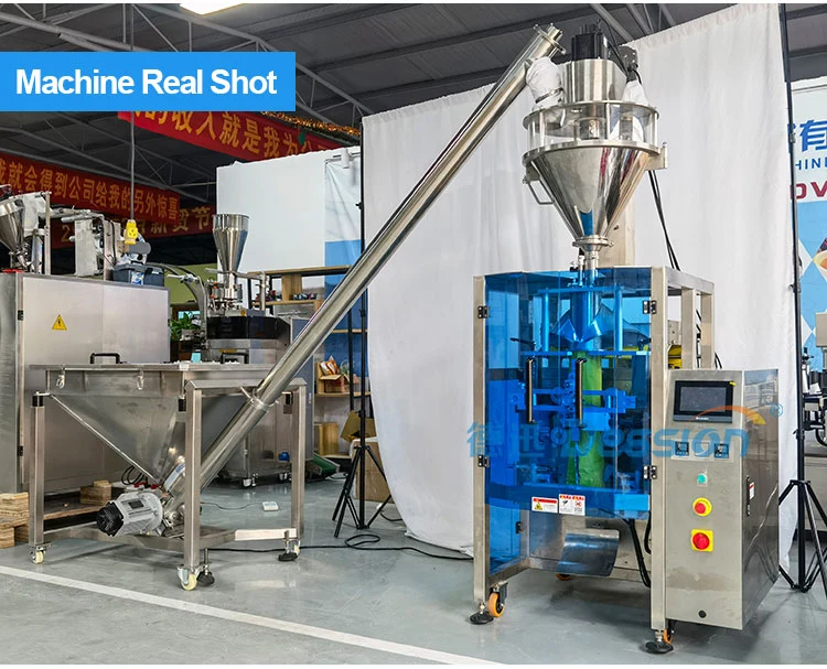 Hot Sales Factory Price High Speed Powder Packaging Machine Flour Detergent Milk Automatic Pouch Washing Powder Packing Machine Spices Powder Masala Powder