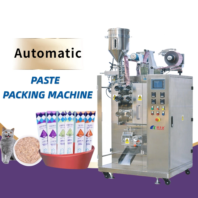 Automatic Jam Pet Food Cream Paste Sauce Fruit Jam Honey Syrup Liquid Meat Sauce Salad Packing Machine